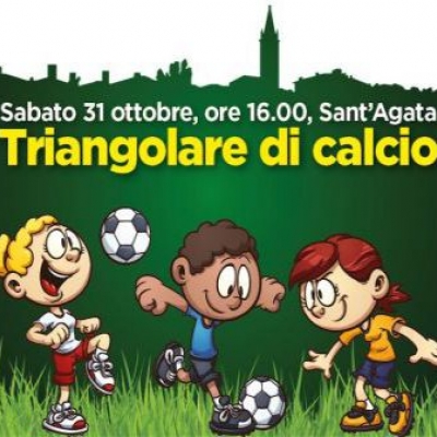 Triangolare di calcio a Sant'Agata Bolognese